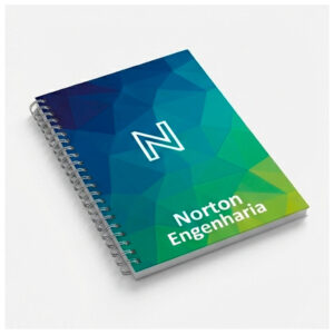 Caderno personalizado capa dura