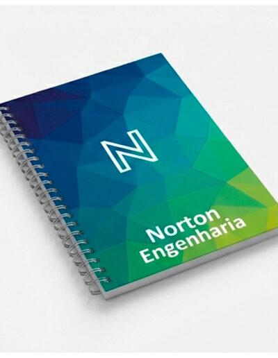 Caderno personalizado capa dura